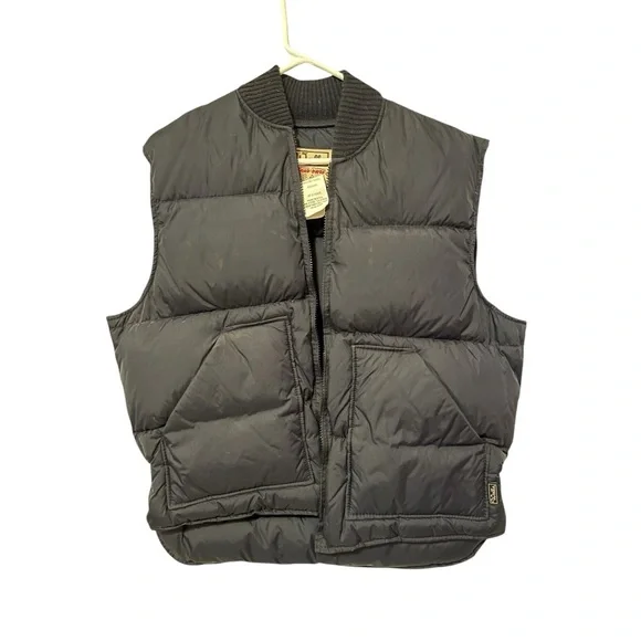 Dark Blue Down Puffer Vest - Picture 1 of 5